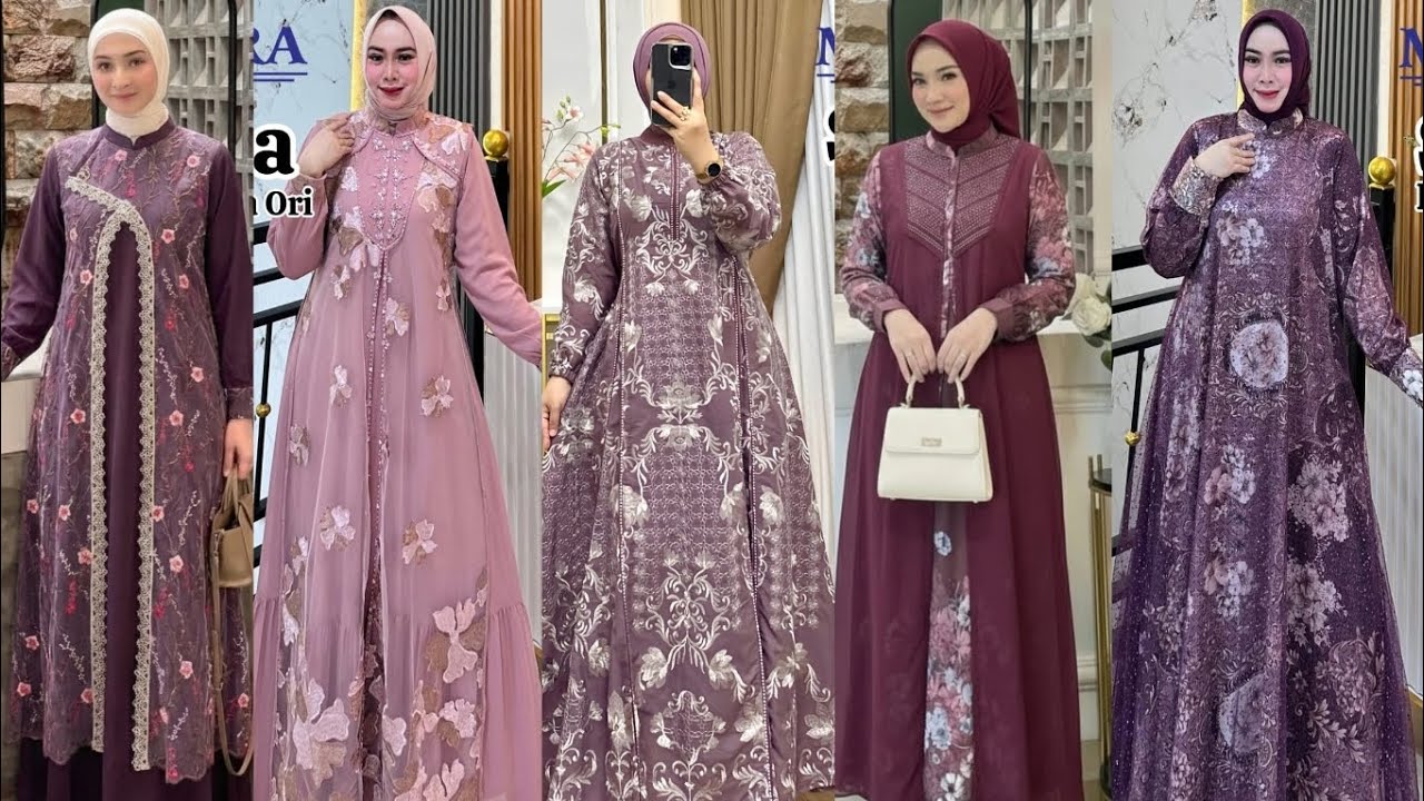 Model Gamis Terbaru 2026 Simple Elegan , Bagus untuk Lebaran Nanti
