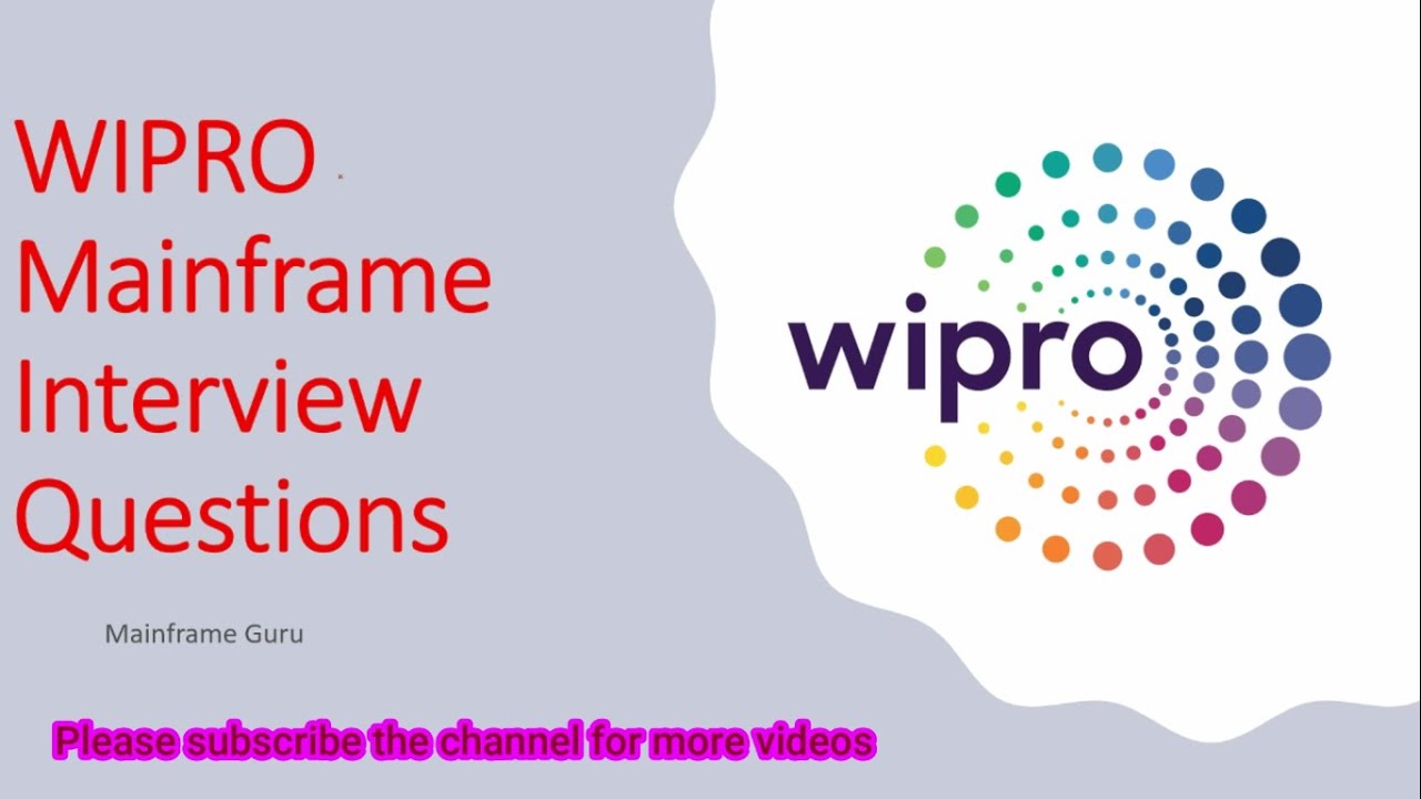Вопросы для опытных специалистов по мэйнфреймам WIPRO | Гуру мэйнфреймов | Техническое собеседование