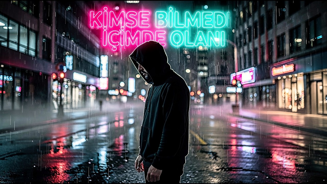 KİMSE BİLMEDİ İÇİMDE OLANI | Deep Bass Dark Rap