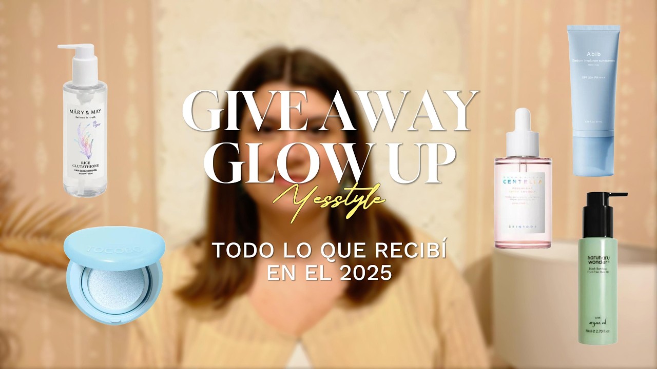 GIVE AWAY GLOW UP YESSTYLE - Todo lo que conseguí en 2025 y cómo funciona