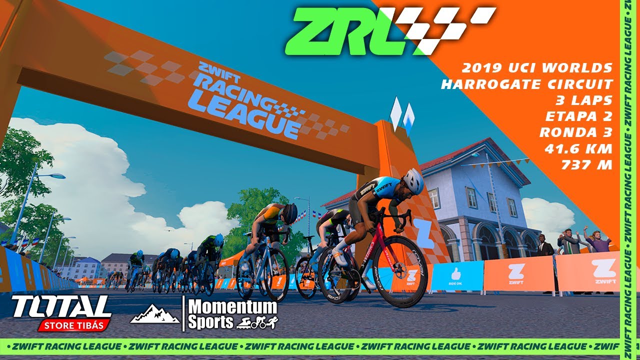 Zwift Racing League 2026  - 2019 UCI Worlds Harrogate Circuit (3 Laps) | 41.6km / 737m (Points Race)