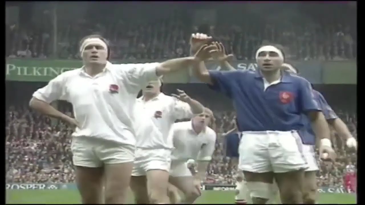 ANGLETERRE - FRANCE : TOURNOI DES 5 NATIONS 1991