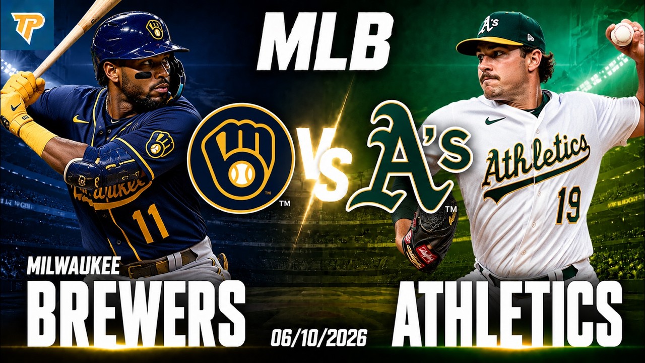 Прогноз на матч &laquo;Милуоки Брюэрс&raquo; против &laquo;Атлетикс&raquo; 10.06.2026 MLB