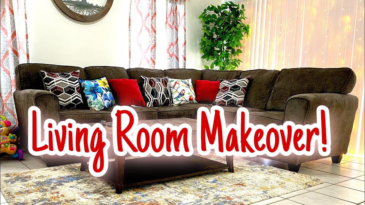 LIVING ROOM MAKEOVER *HOUSE TOUR*
