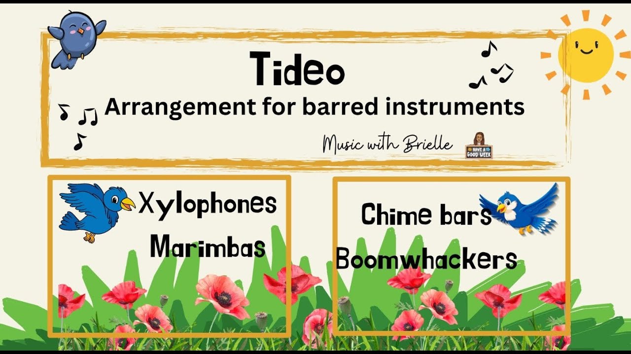 Tideo Orff Arrangement for Barred Instruments