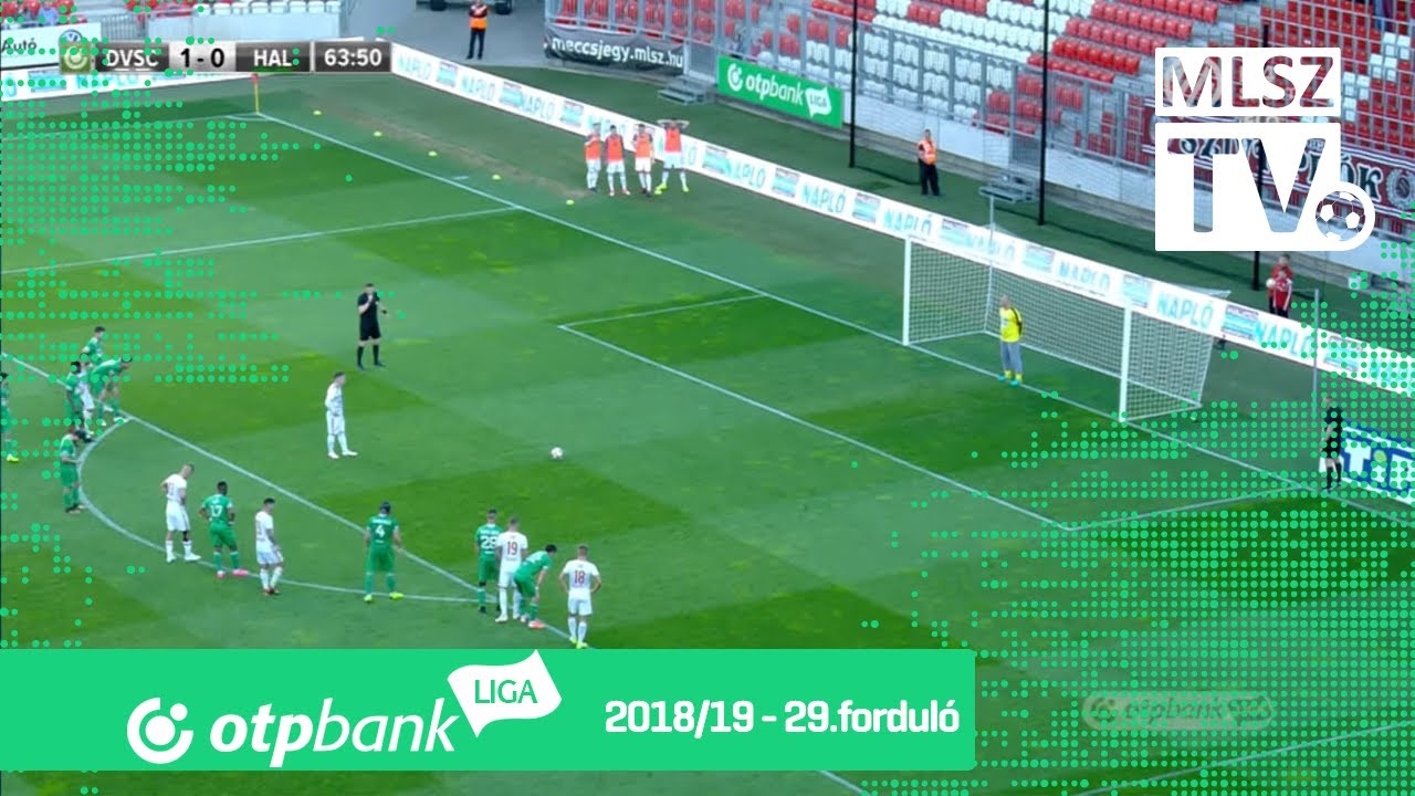 DVSC – Szombathelyi Haladás | 2-1 | (1-0) | OTP Bank Liga | 29. forduló | MLSZTV