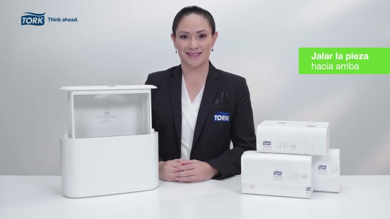 Descubre como usar tu Tork Xpress® Dispensador Countertop Elevation®