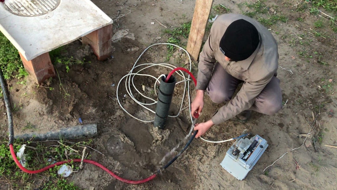 5 Metreden 12 volt enerji ile su çekme