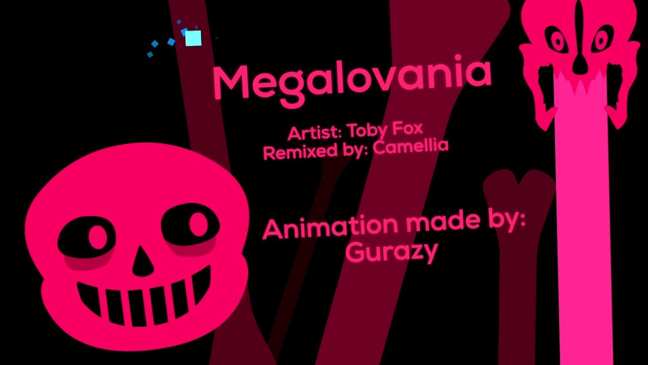 Megalovania | Toby Fox (Remix by: Camellia) (Animation made by @Gurazy)