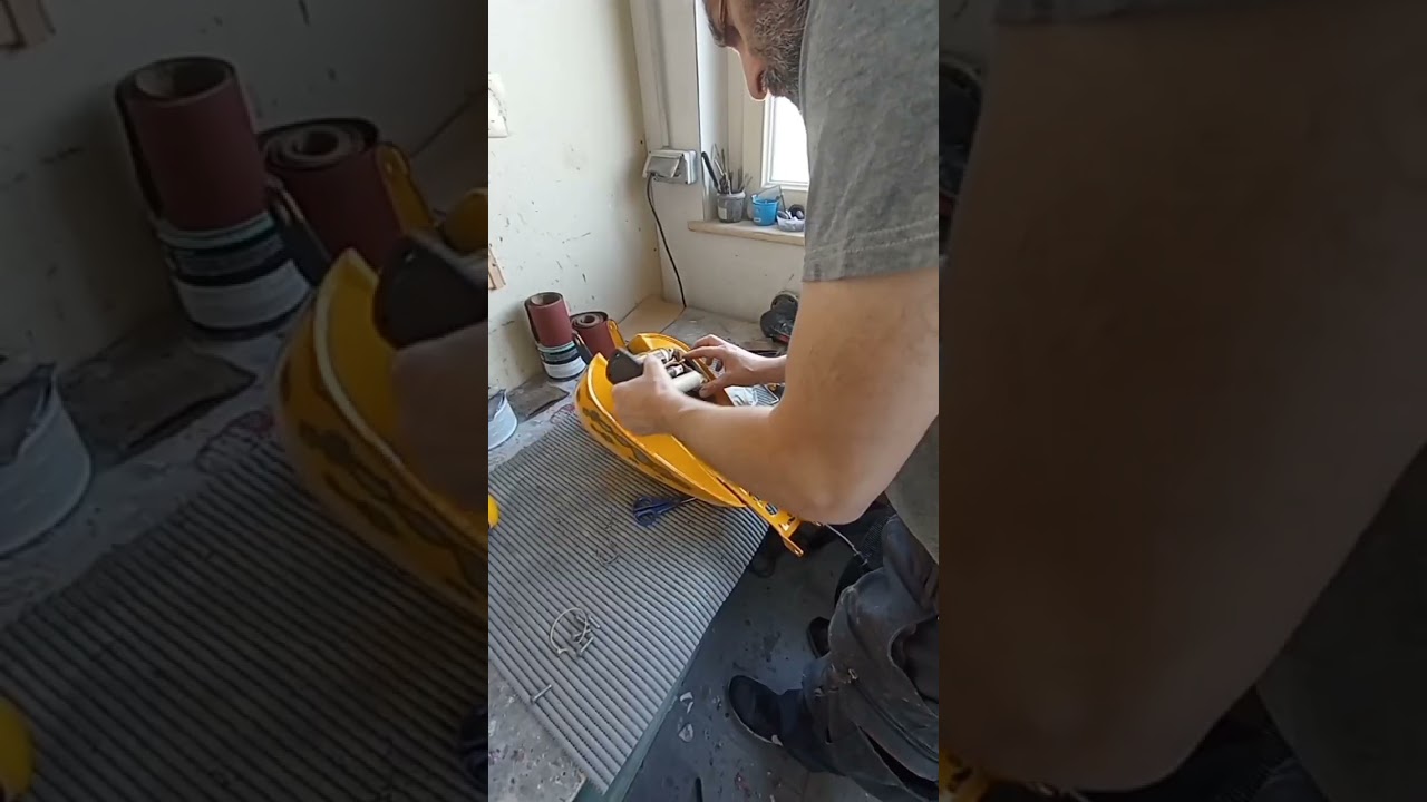 Come si prepara un serbatoio per la verniciatura? 