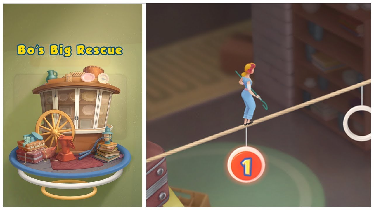 Toy Story Drop! Bo's Big Rescue Event and 30m Unlimited Heart Gameplay