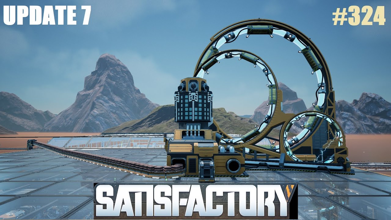 Satisfactory UPDATE 7 Строительство завода фазы 4 - 83 