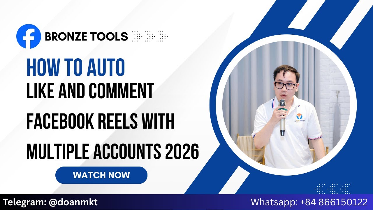 Auto Like And Comment Reels With Multiple Facebook Accounts 2026