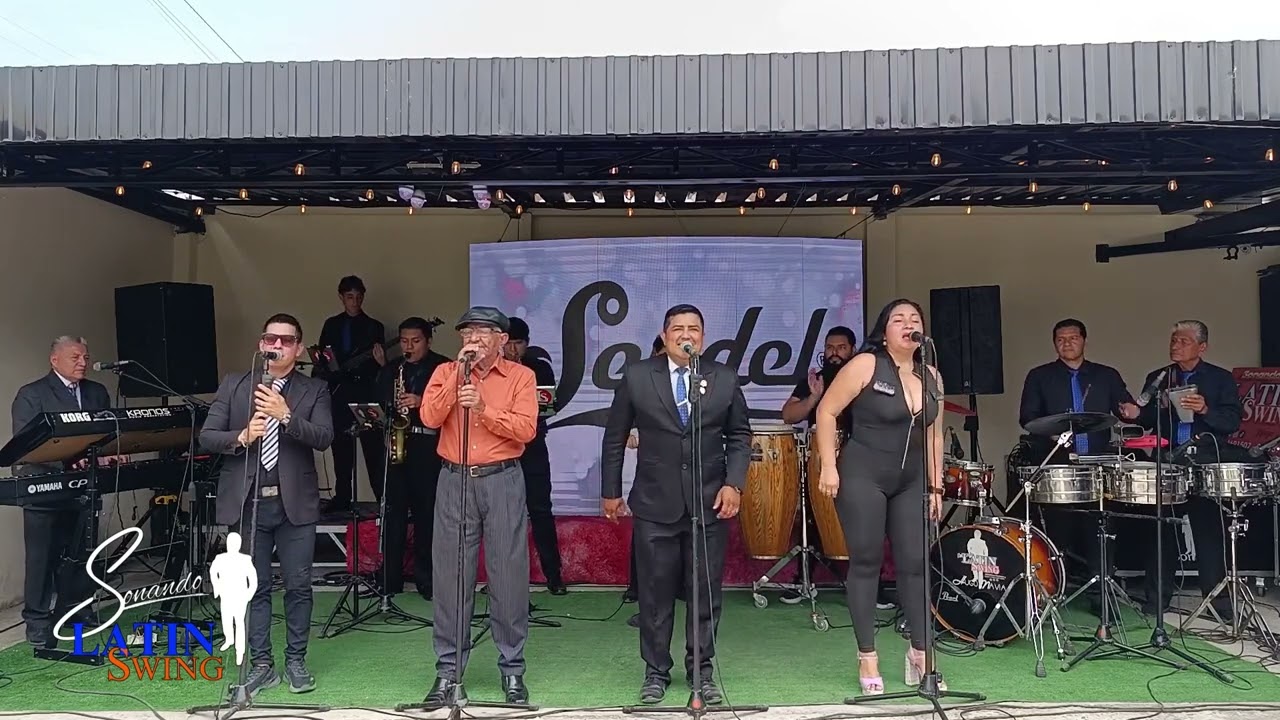 #músicaenvivo COVER LA NEGRA RUMELIA. BY SONANDO LATIN SWING