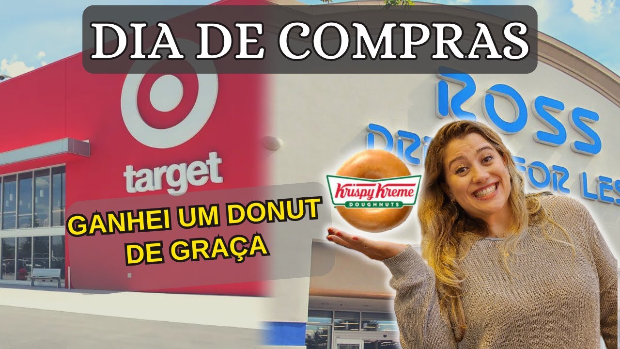 COMPRAS EM ORLANDO - PASSAMOS POR VÁRIAS LOJAS E GANHAMOS UM DONUT DE GRAÇA | VLOG 4