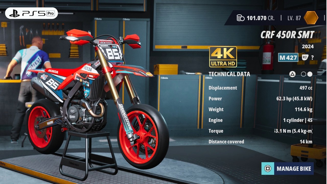 RIDE 6 | Customize Brutal Honda CRF 450 Gameplay [4K PS5 Pro]