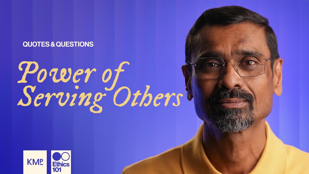 Power of Serving Others: Self-Discovery Through Service | K M Pathi UPSC GS Ethics | Ethics101