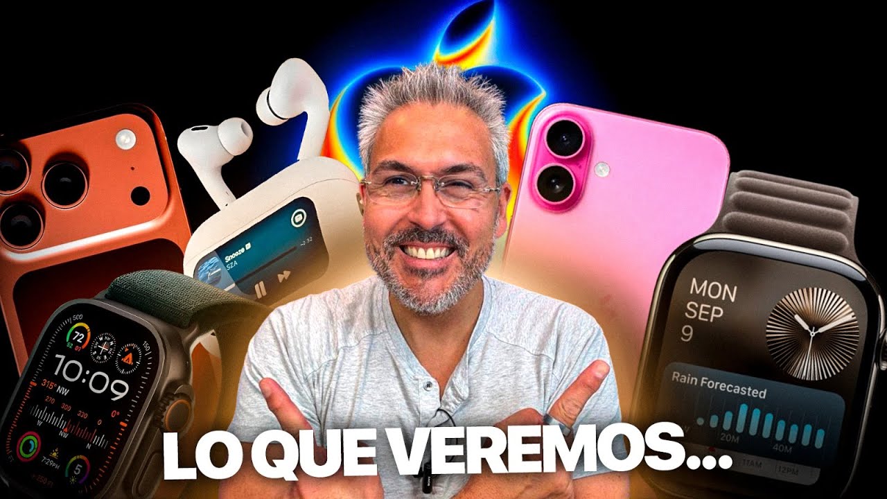 Evento APPLE todo lo que veremos iPhone 17 Air, 17 Pro, 17 Pro Max, Apple Watch 11 y mucho mas