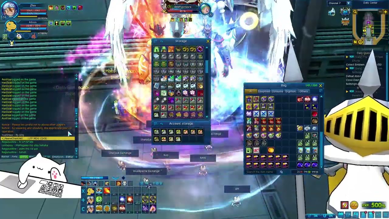 How much item did i get from Valentines event | Digimon Masters Online