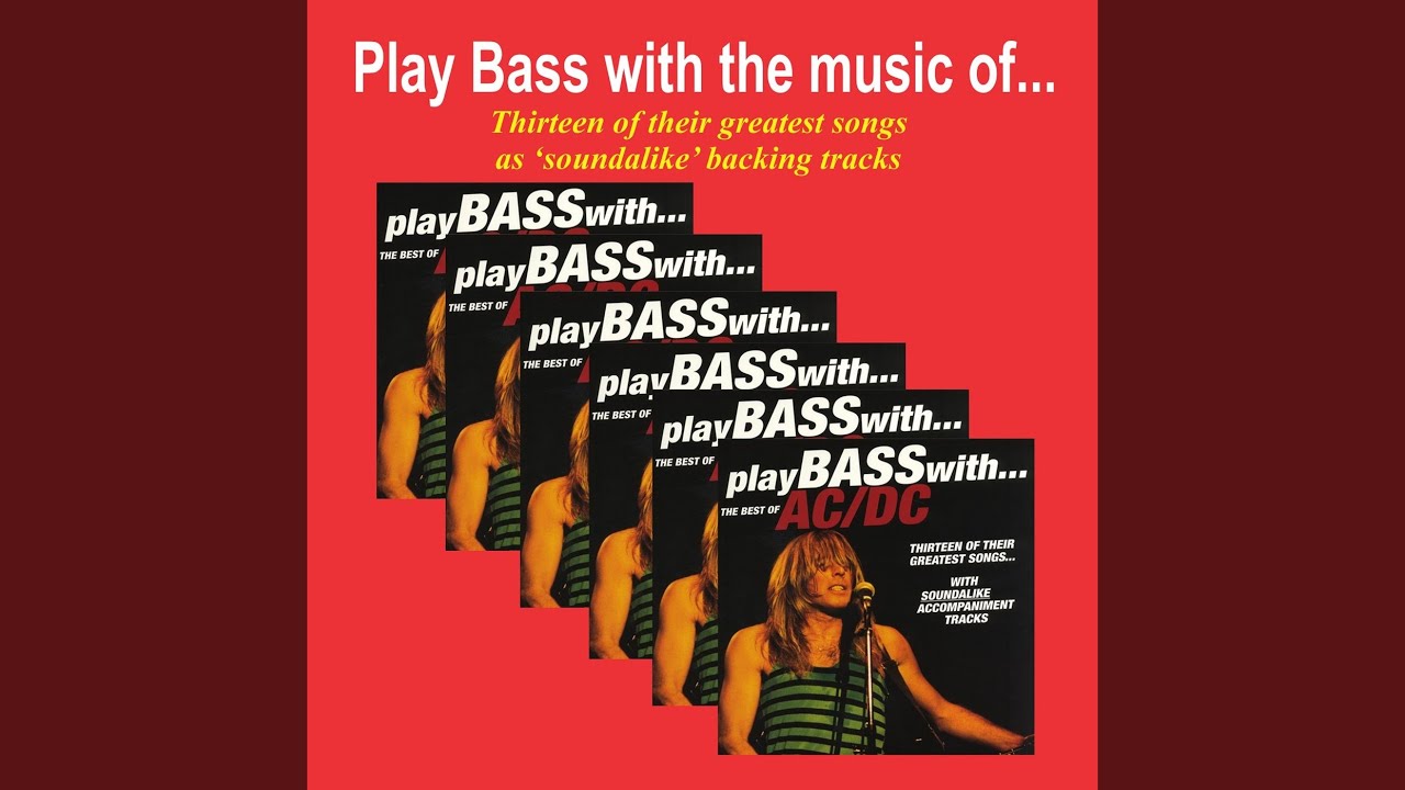 Back in Black (Backing Tracks Only) (Without Bass)