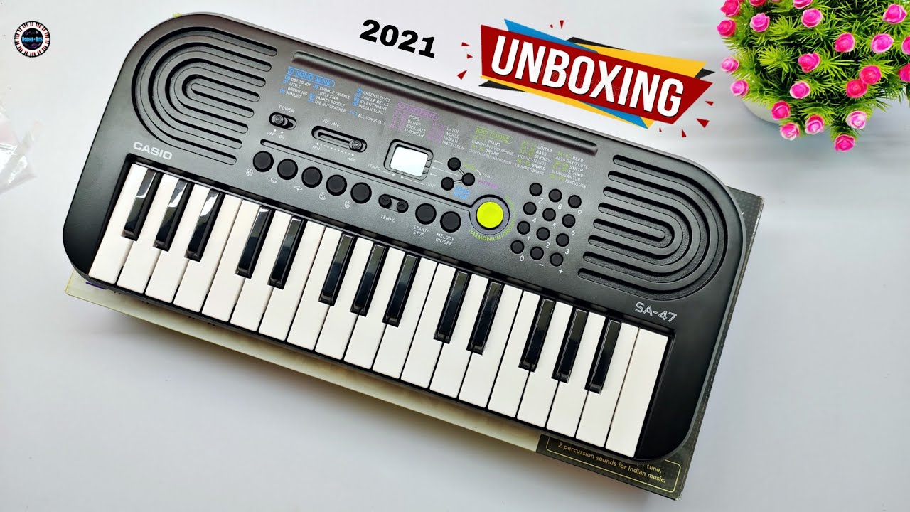 Casio SA-47 Unboxing & Review 2021 - Budget Casio Keyboard - Kishu Goswami