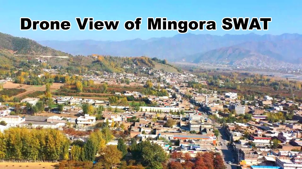 Aerial View|| of Swat Mingora|| KajanTours|