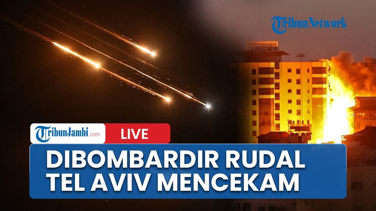 🔴Iran Makin Ganas! Tembakkan Ratusan Rudal Hancurkan Tel Aviv hingga Tewaskan Puluhan Tentara AS