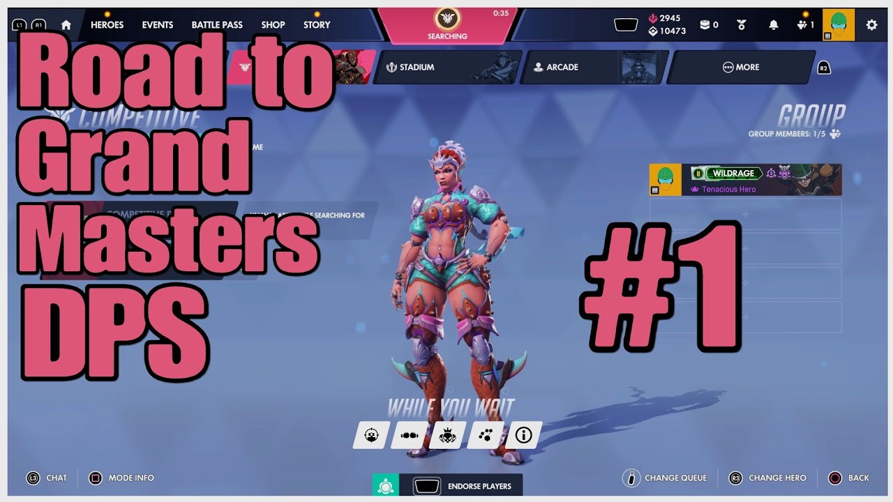 Road to Grandmaster DPS #1 | Overwatch