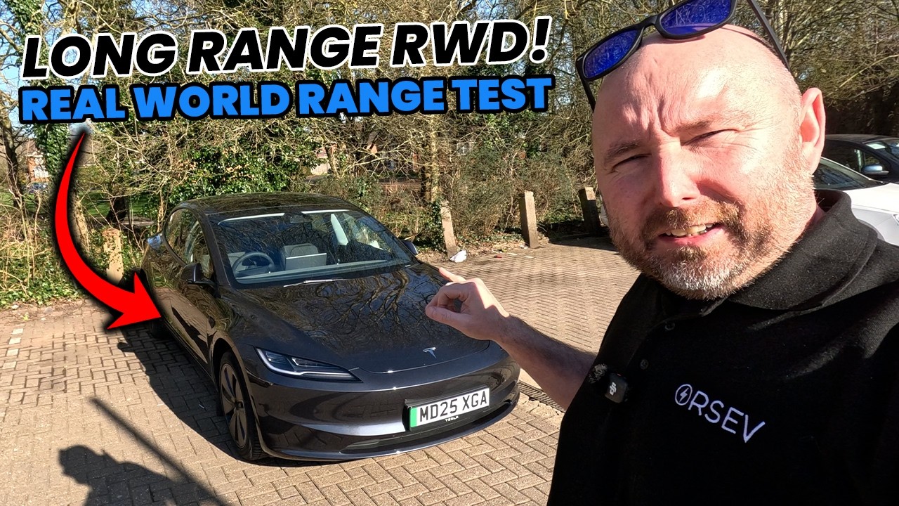 Тест реального запаса хода Tesla Model 3 
