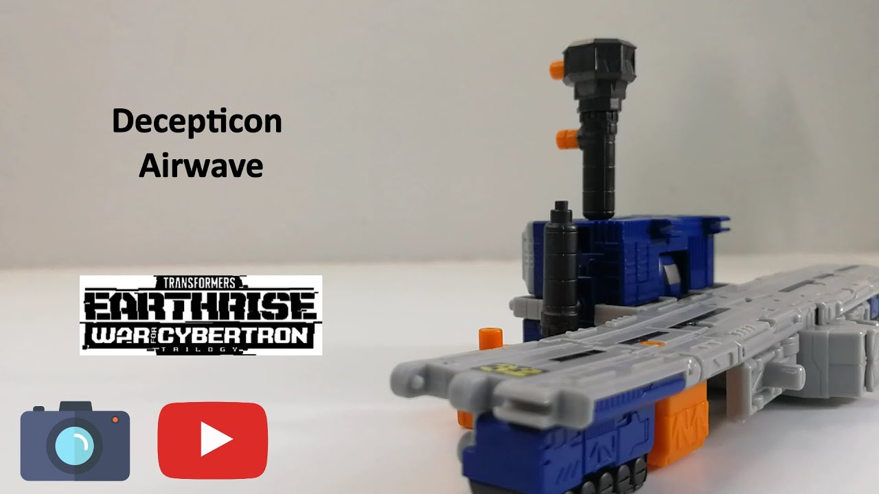Transformers Earthrise: Deluxe Class Decepticon Airwave ME demo