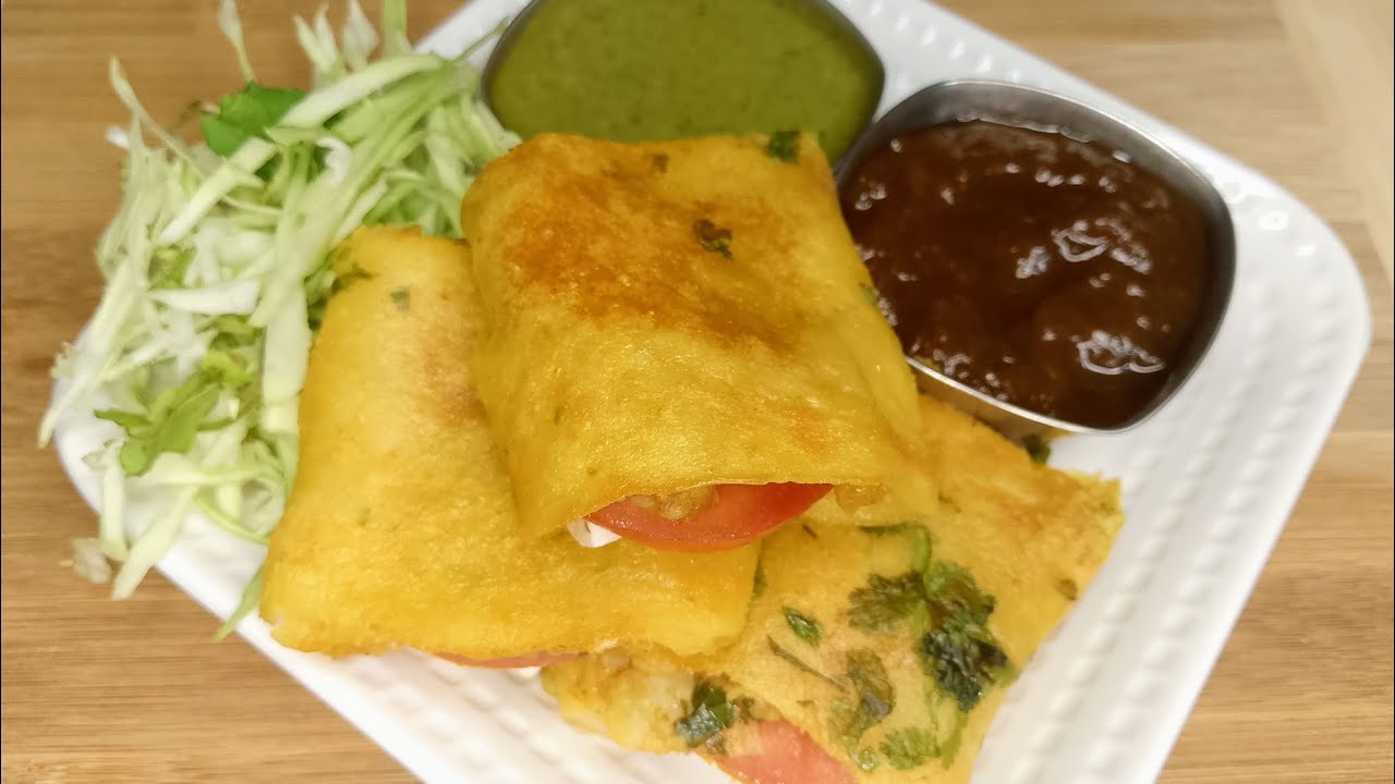 मूंग दाल चिल्ला दिल्ली स्ट्रीट स्टाइल | moongdaal chilla delhi street style #viral #recipe 
