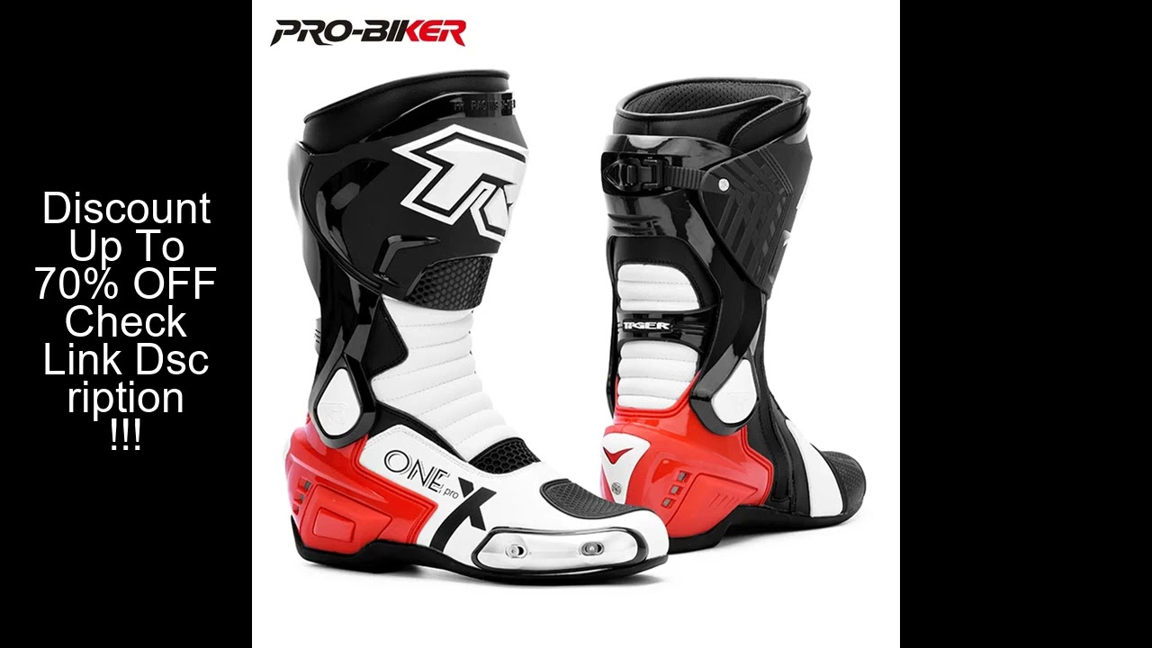 Professional Motorcycle Boots Men Motocross Off Road Racing Boots Wear Resistant Botas Moto Anti-sli