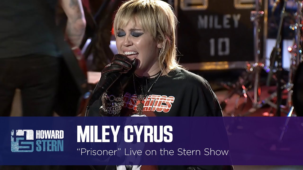 Miley Cyrus “Prisoner” on the Stern Show