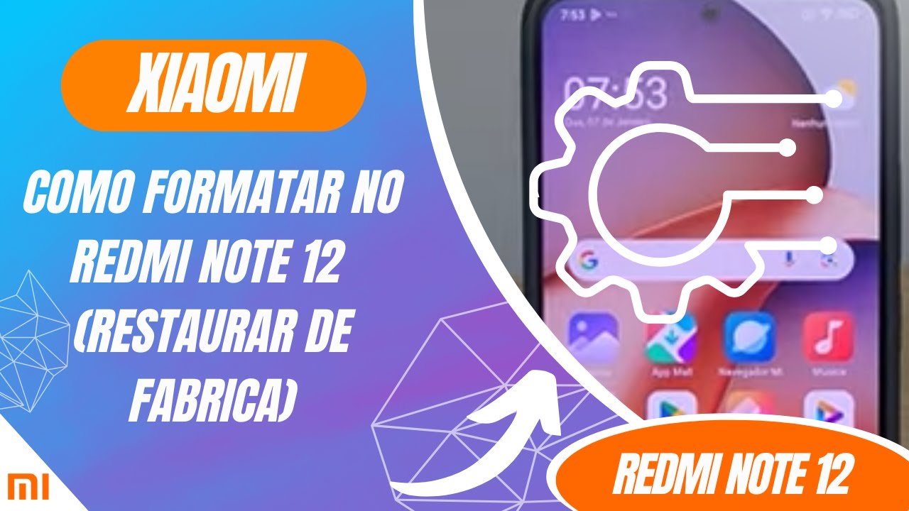 Como formatar no Redmi Note 12 (restaurar de fabrica) - Passo a passo