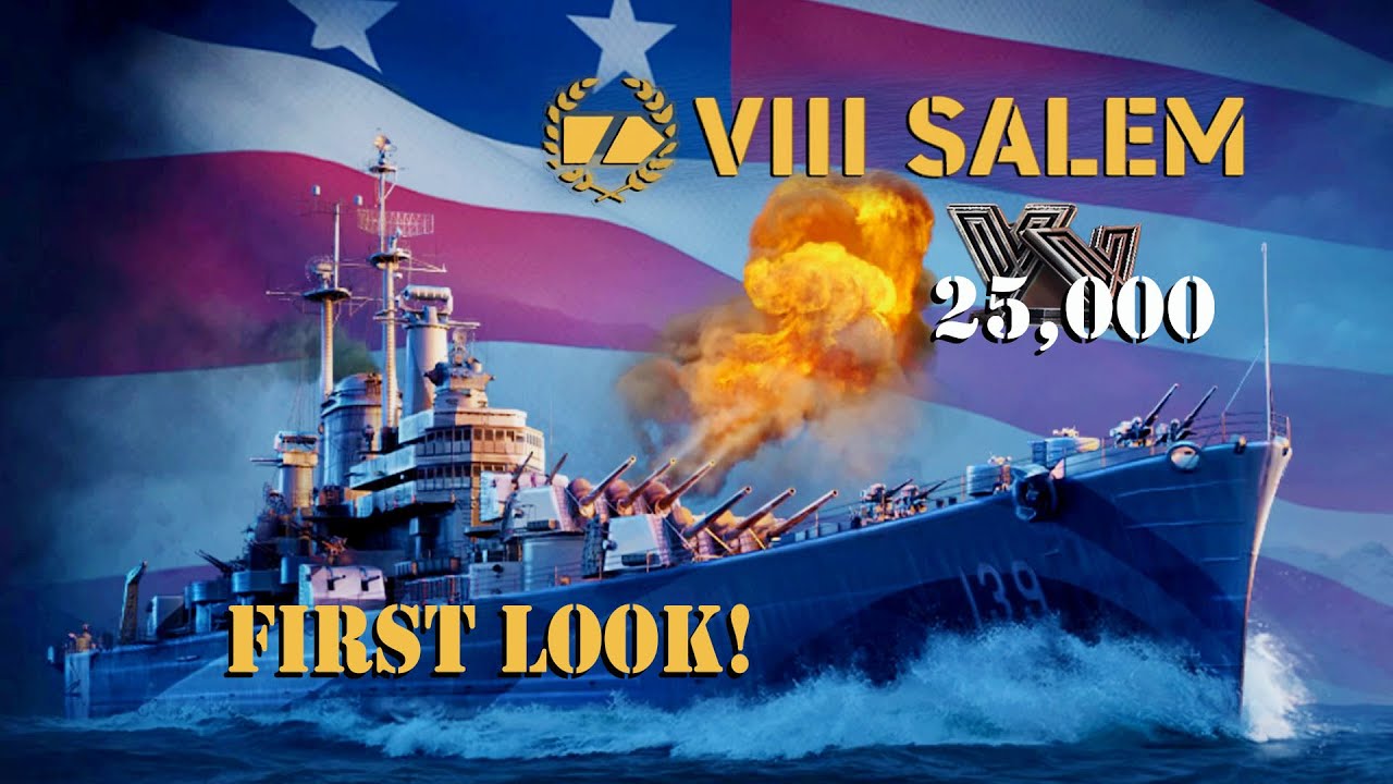 Salem - Tier 8 Premium Cruiser | World of Warships Legends