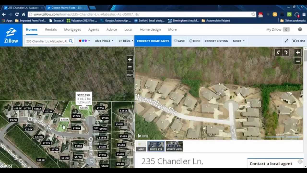 Как редактировать информацию о доме в Zillow