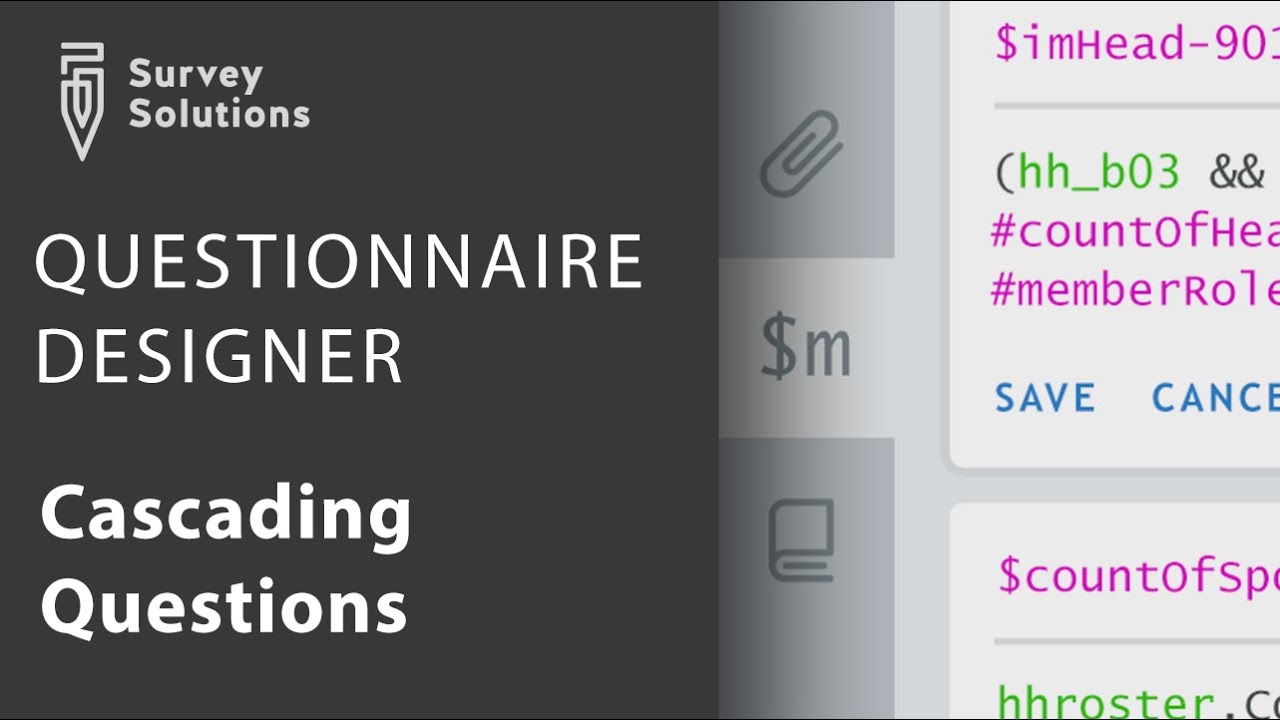 Cascading Questions Tutorial