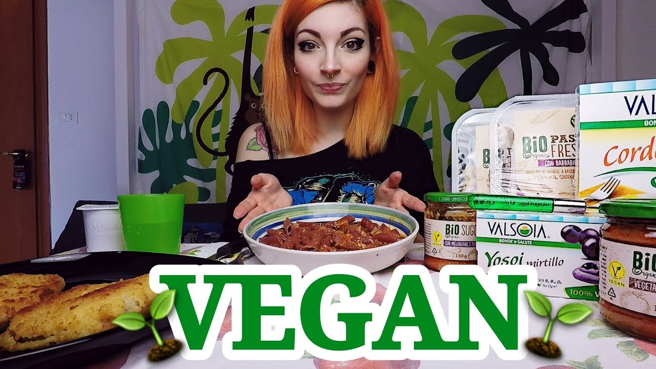 VEGAN MUKBANG! vegani e vegetariani PRO o CONTRO? dico la mia