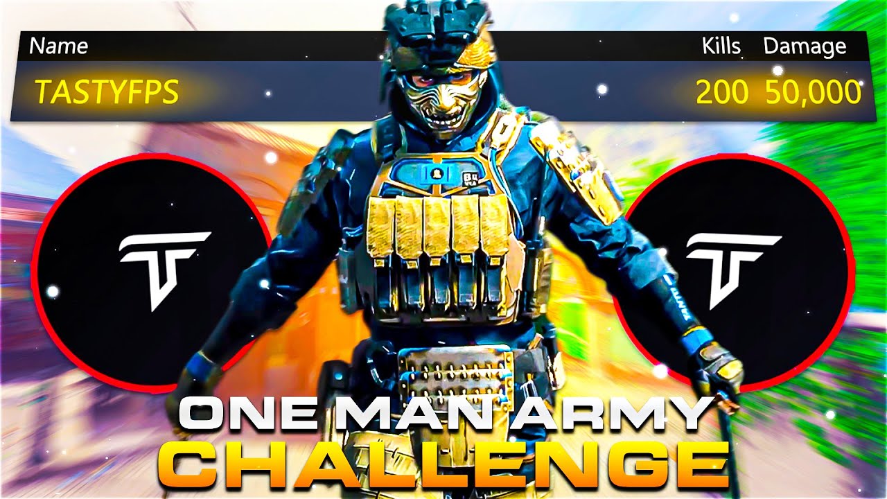 MW2: 1 MAN GETS ALL 200 KILLS in TEAM DEATHMATCH! (Modern Warfare 2 One Man Army Challenge)