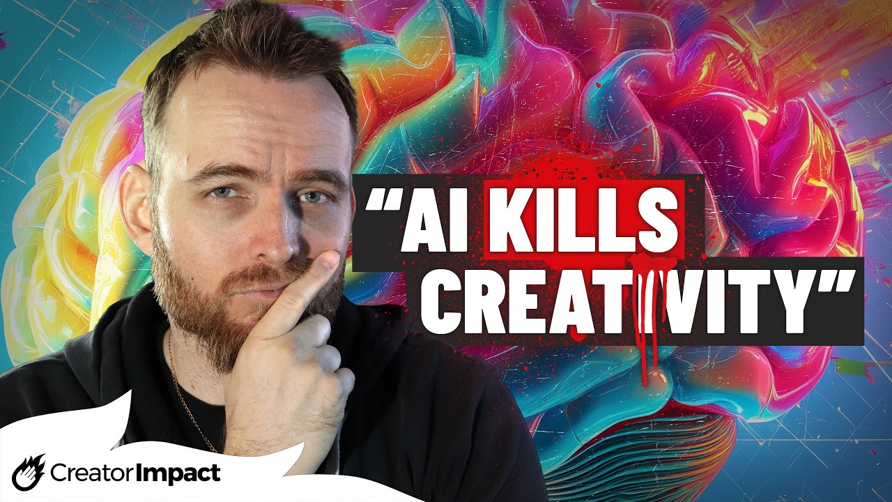 Did AI KILL creativity?? What AI could do to human creativity.