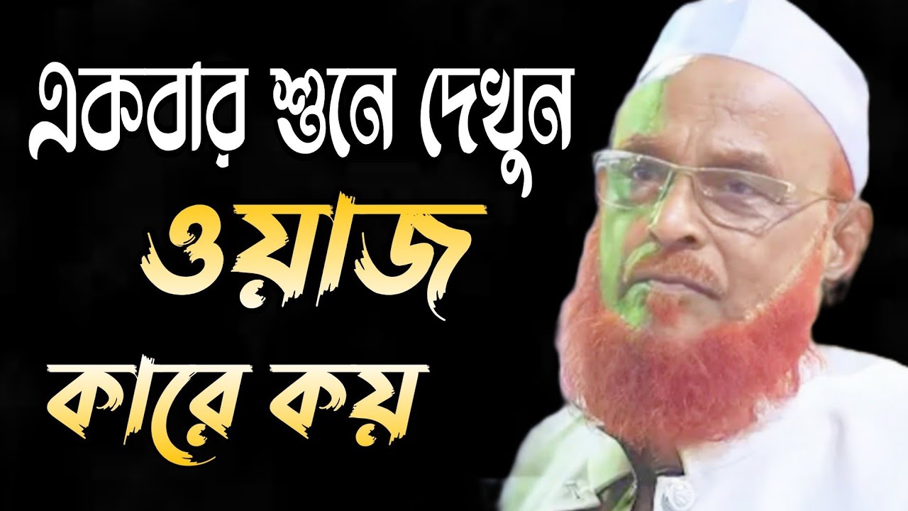একবার শুনে দেখুন ওয়াজ কারে কয় আল্লামা নুরুল ইসলাম ওলিপুরী allama Nurul Islam olipuri New Waz