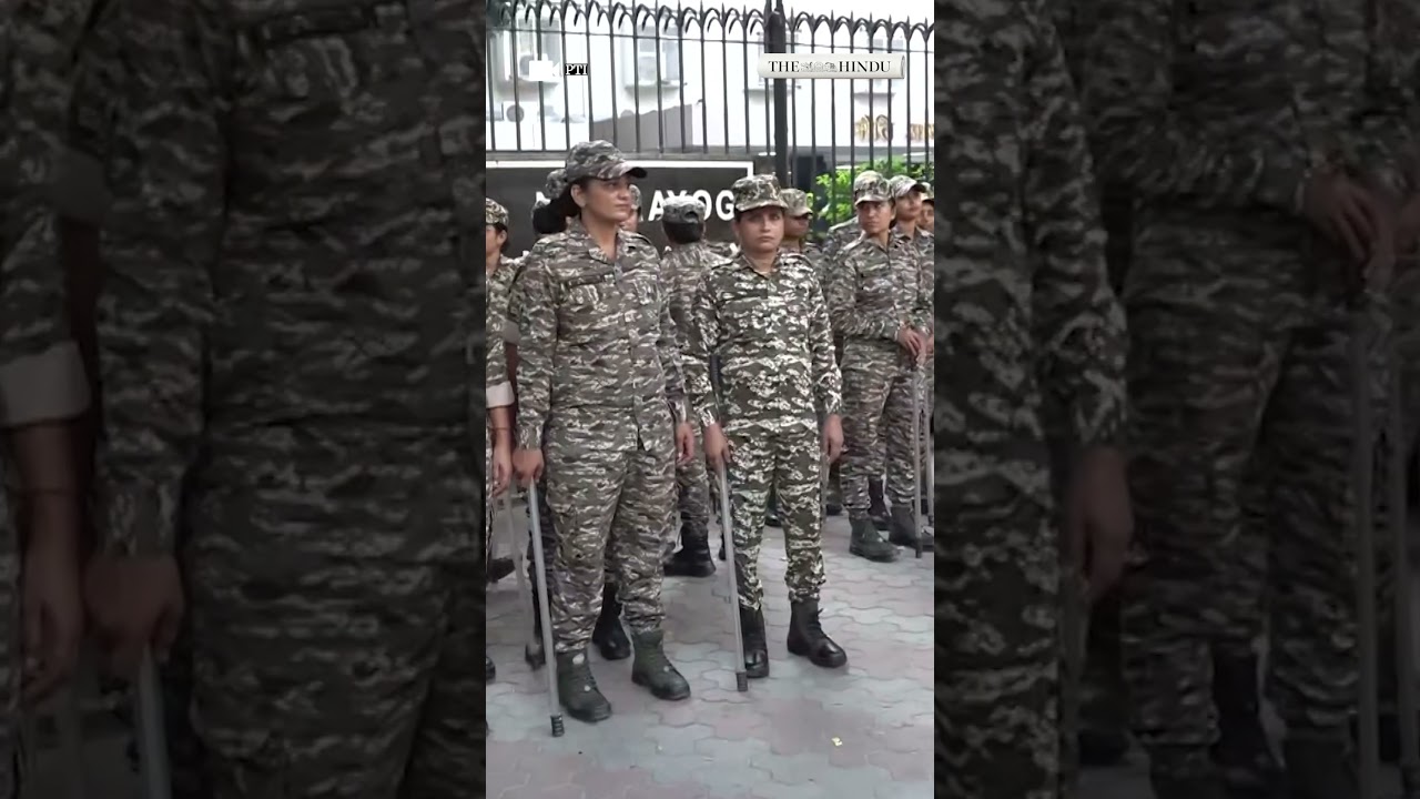 Heavy security, barricades in Delhi ahead of INDIA bloc&rsquo;s SIR protest