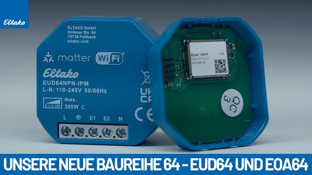 Unsere NEUE BAUREIHE 64 - EUD64NPN-IPM und EOA64