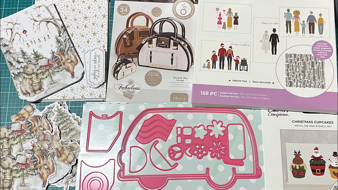 Craft Haul: September 2025 - Crafter’s Companion, Diamond Preas, Scrap Diva, Tonic Studios & More!