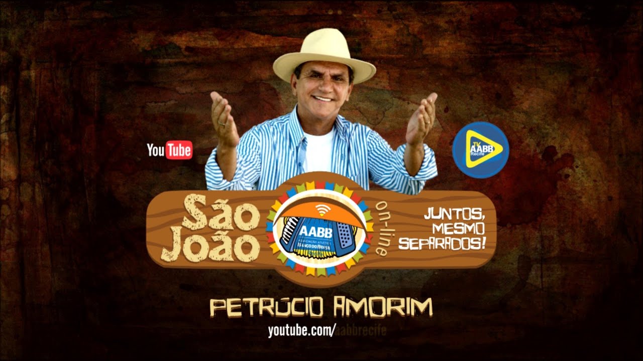 SÃO JOÃO 2020: Petrúcio Amorim na AABB RECIFE
