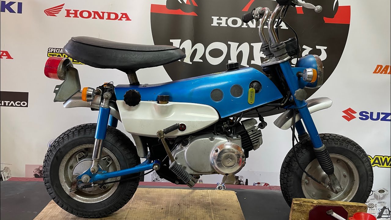 Suzuki hopper mt50  Первое знакомство)