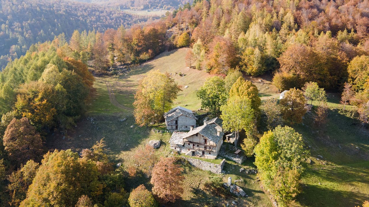 Colle Attia | Valli di Lanzo | Drone DJI Mavic Air 2, Cinematic 4K | Autumn D-Cinelike
