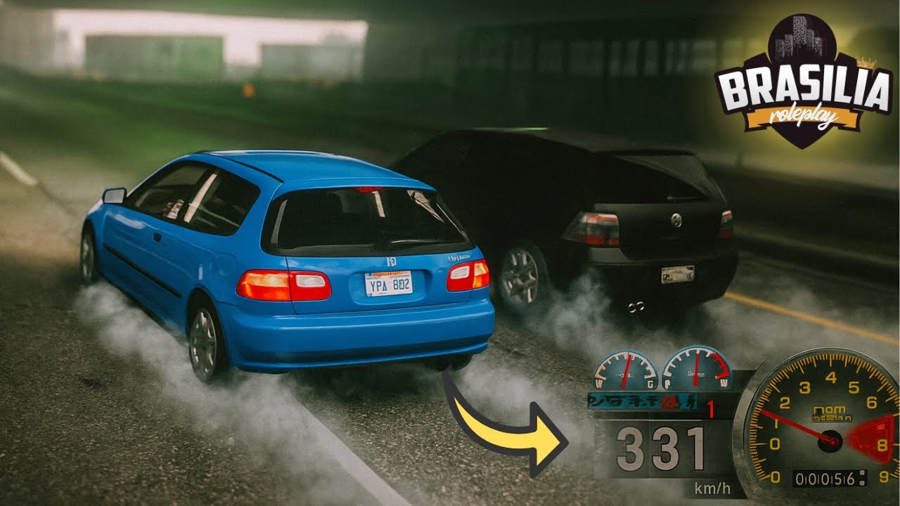 Civic VTi vs Golf Turbo! No final, aluguei uma casa pra pescar?! Nova Brasília RP Ep 10