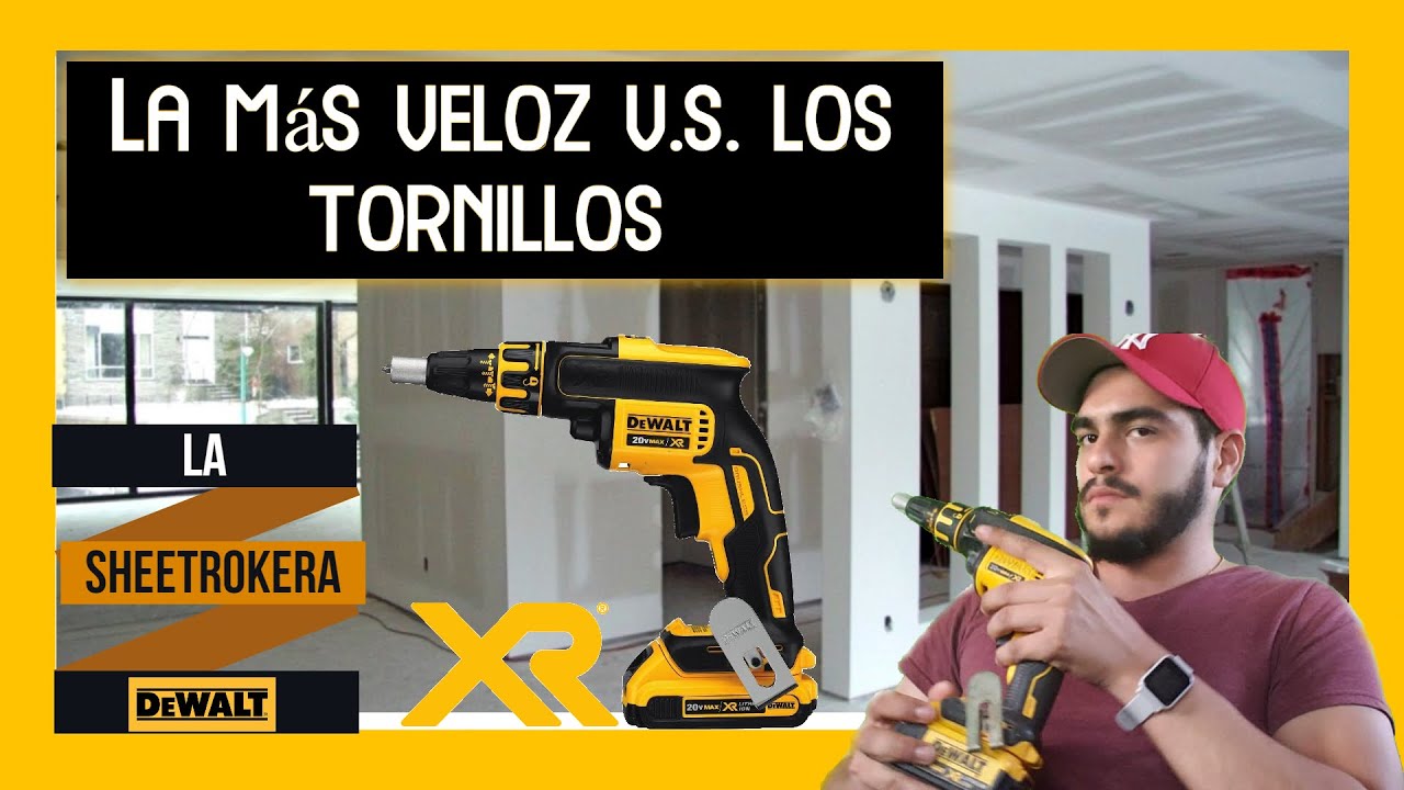 Reseña de Taladro Dewalt DCF620 para instalacion de sheetrock / tablaroca