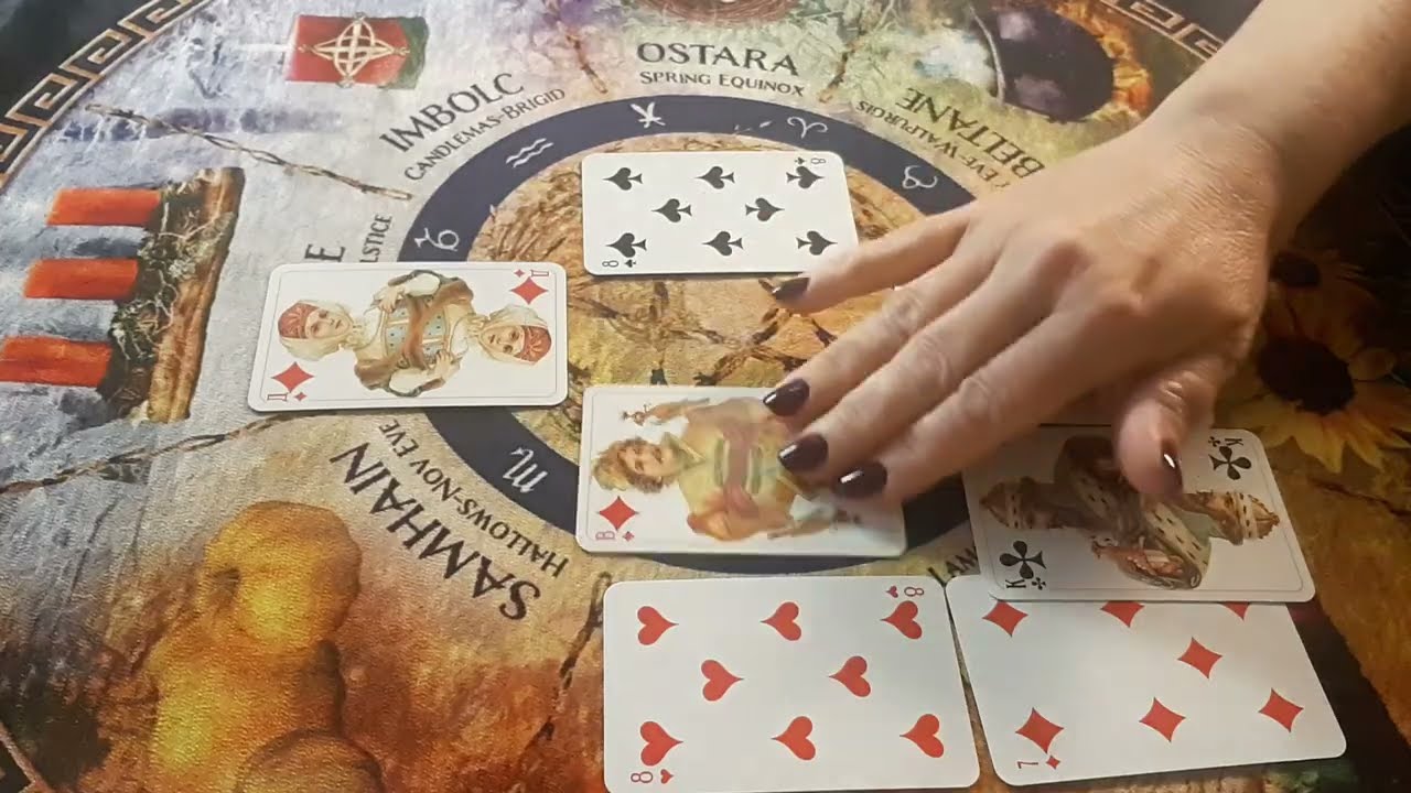Цыганский расклад на Бубновую даму ♦️,взрослую дочь